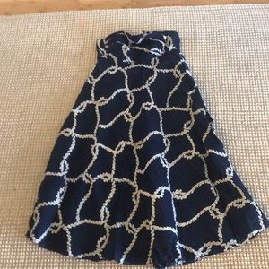 Summer strapless dress